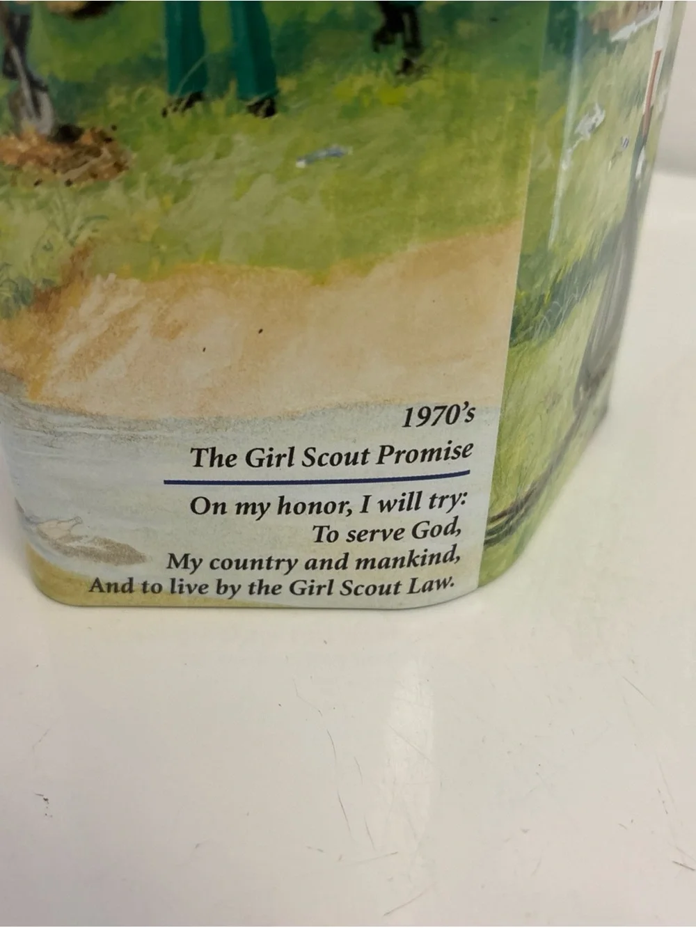 Girl Scouts vintage girl